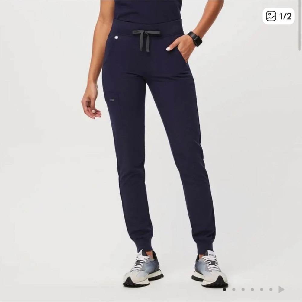 Figs Deep Blue Jogger Pants